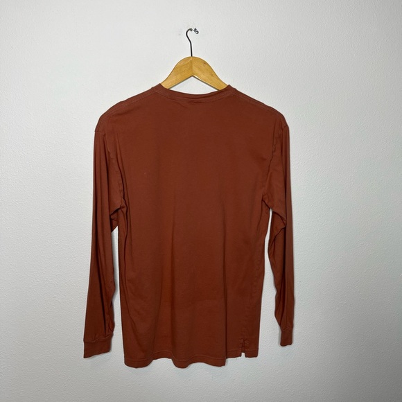 VS Pink Rust & Pink Floral Logo Graphic Long Sleeve Tee XS - Picture 5 of 6